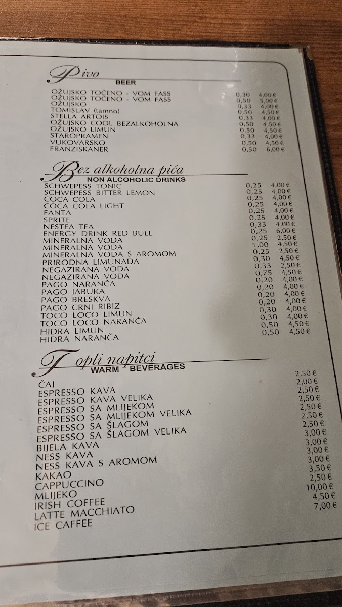 Restoran Bura Menu - Image 1