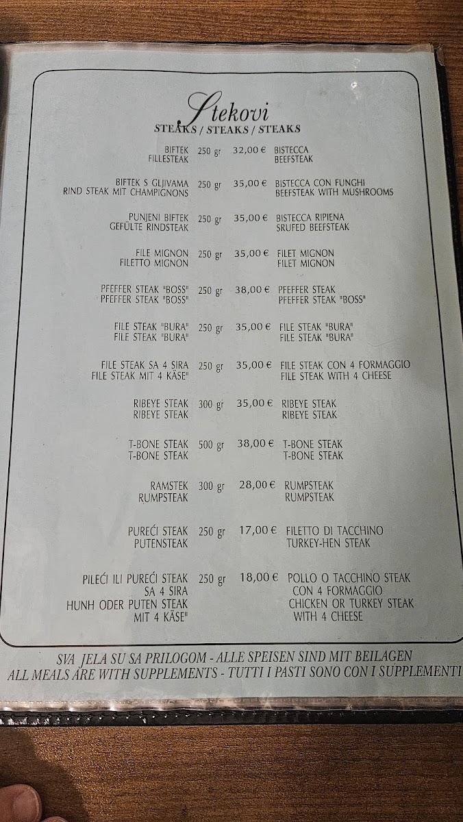 Restoran Bura Menu - Image 2